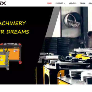 sfjx工程机械设备外贸独立站