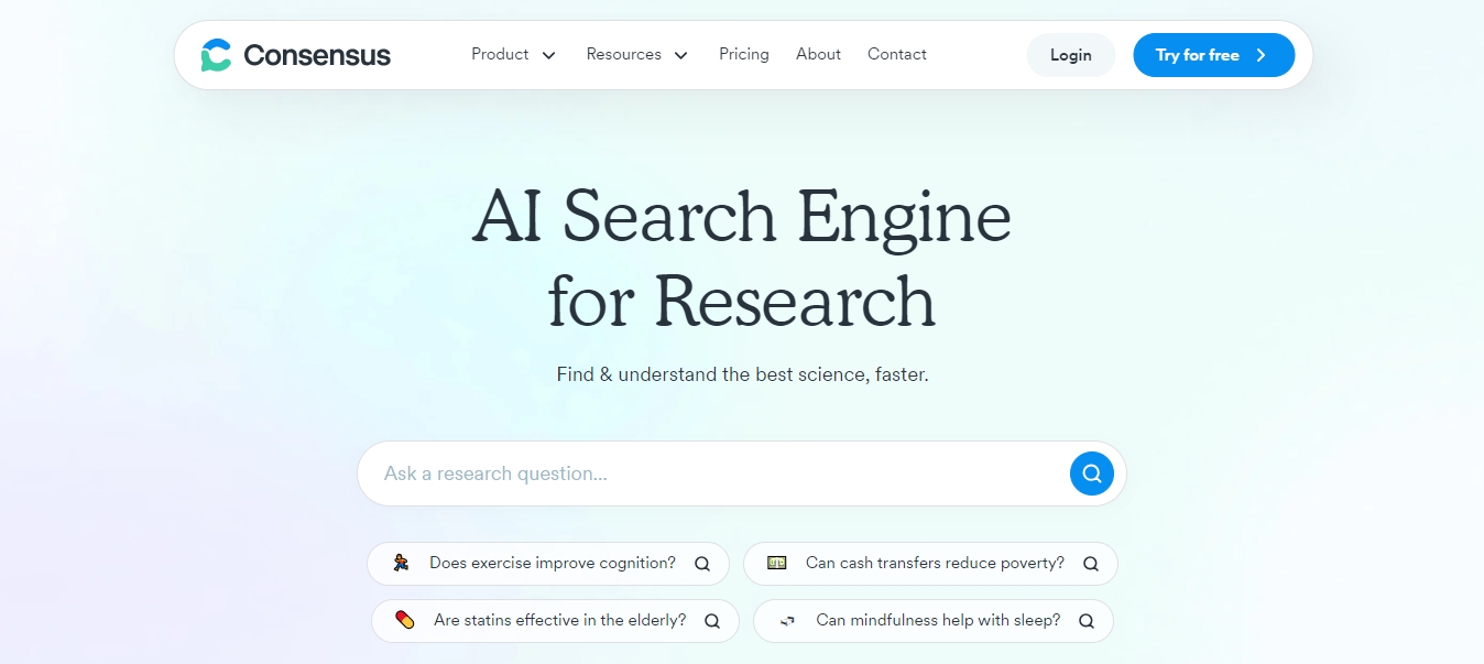 天问网络-b2b平台-Consensus网页界面