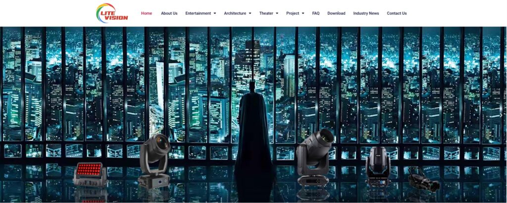 Lite Vision Lighting照明设备外贸独立站