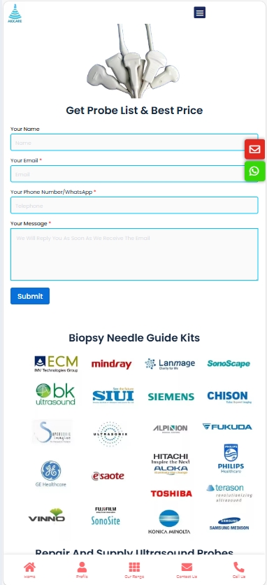 AKICARE医疗设备外贸独立站