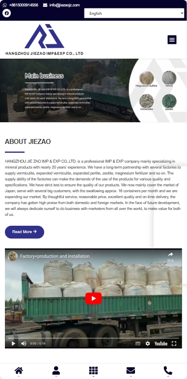 Jiezhao建筑材料与设备制造外贸独立站