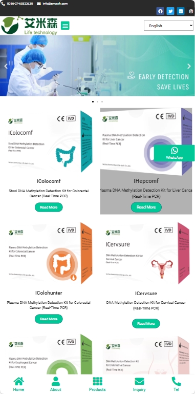 艾米森医疗药品外贸独立站