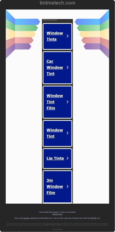 Tintme Tech窗膜与材料外贸独立站
