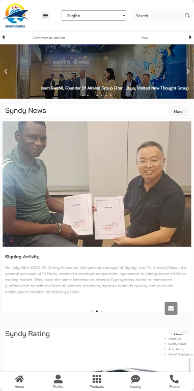 Syndy Global贸易与供应链管理外贸独立站