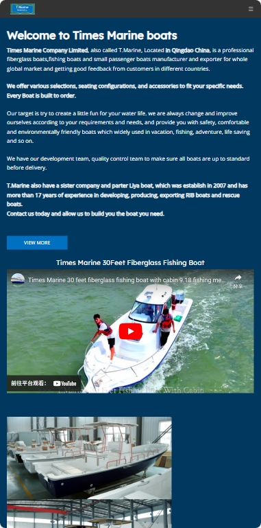 Times Marine船舶与海洋设备外贸独立站