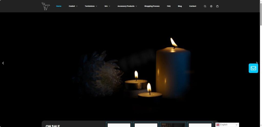 God Eden殡葬独立站