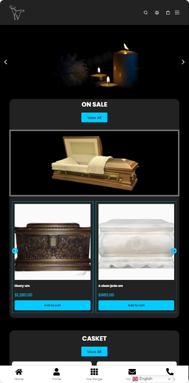 God Eden殡葬独立站