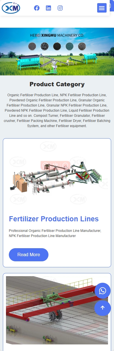 XING MU机械制造外贸独立站