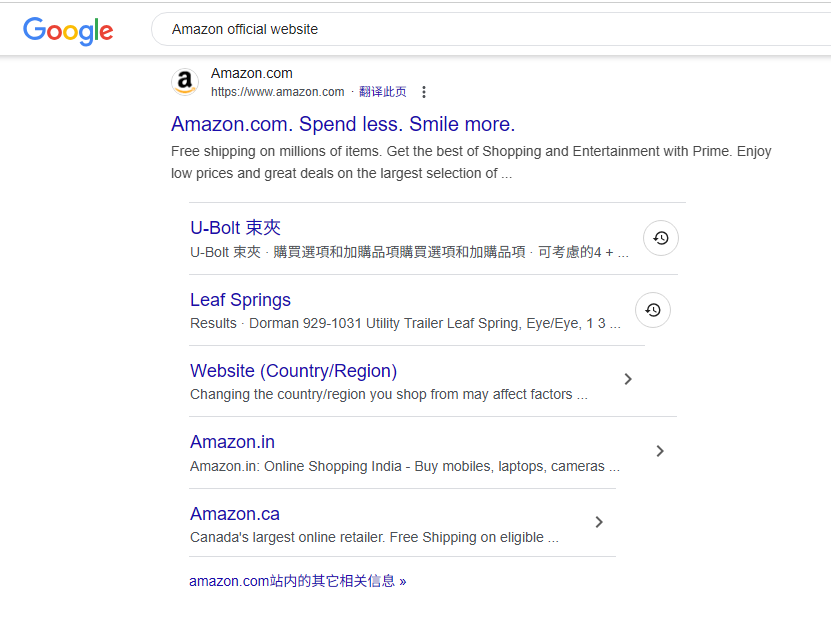 导航型搜索意图分析