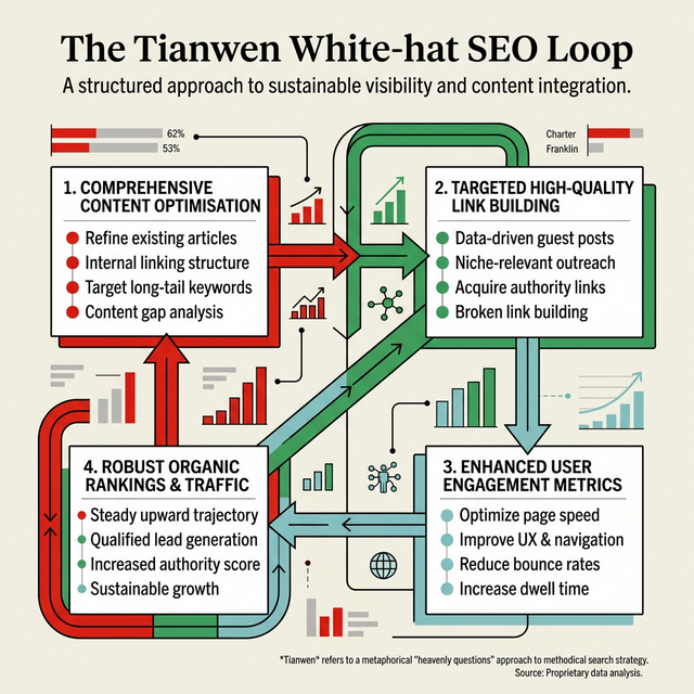 天问网络数据驱动的外贸白帽SEO方法论闭环